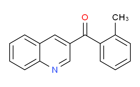 CAS No. 855633-82-8, Quinolin-3-yl(o-tolyl)methanone