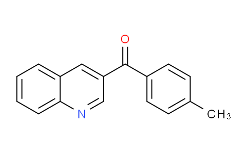 CAS No. 1182441-50-4, Quinolin-3-yl(p-tolyl)methanone