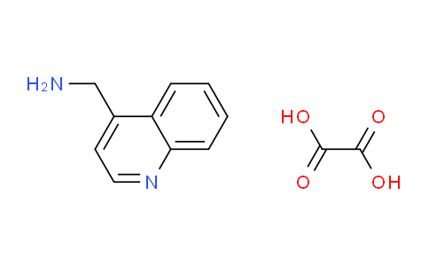 CAS No. 1956307-02-0, Quinolin-4-ylmethanamine oxalate