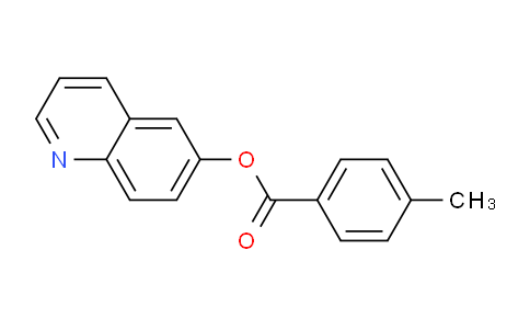 CAS No. 921625-58-3, Quinolin-6-yl 4-methylbenzoate