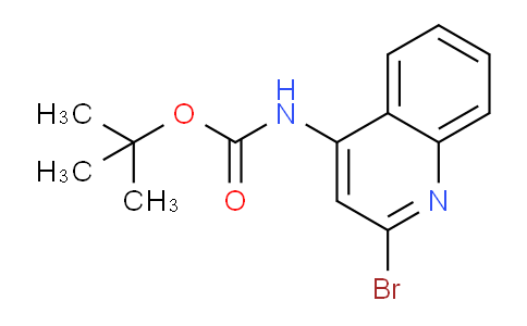 CAS No. 1823497-03-5, tert-Butyl (2-bromoquinolin-4-yl)carbamate