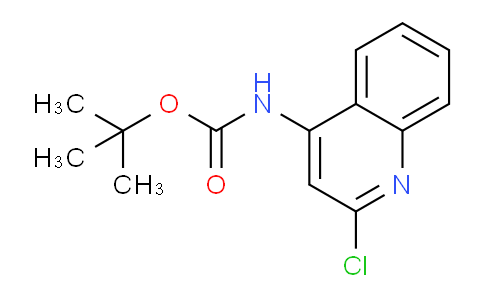 CAS No. 1823510-39-9, tert-Butyl (2-chloroquinolin-4-yl)carbamate