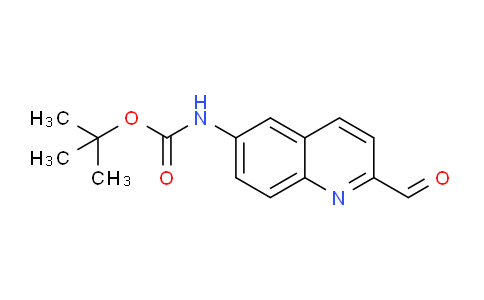 CAS No. 511234-73-4, tert-Butyl (2-formylquinolin-6-yl)carbamate