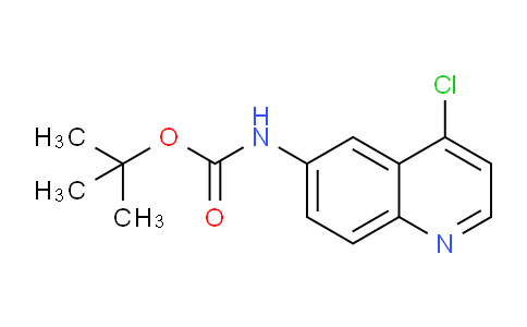 CAS No. 1447606-50-9, tert-Butyl (4-chloroquinolin-6-yl)carbamate