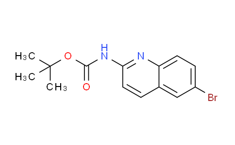 CAS No. 1312611-18-9, tert-Butyl (6-bromoquinolin-2-yl)carbamate