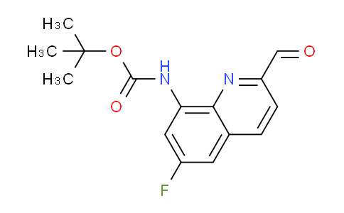 DY692136 | 1355180-44-7 | tert-Butyl (6-fluoro-2-formylquinolin-8-yl)carbamate