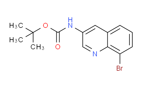 CAS No. 347146-17-2, tert-Butyl (8-bromoquinolin-3-yl)carbamate