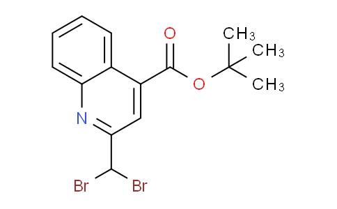 DY692145 | 1015856-43-5 | tert-Butyl 2-(dibromomethyl)quinoline-4-carboxylate