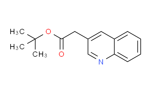 CAS No. 847458-92-8, tert-Butyl 2-(quinolin-3-yl)acetate