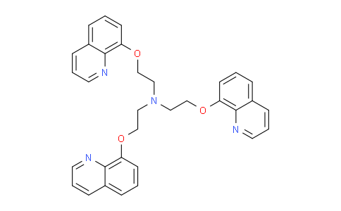 CAS No. 63373-69-3, Tris(2-(quinolin-8-yloxy)ethyl)amine