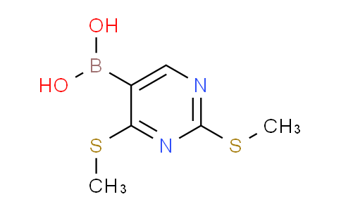 CAS No. 1698886-24-6, (2,4-Bis(methylthio)pyrimidin-5-yl)boronic acid