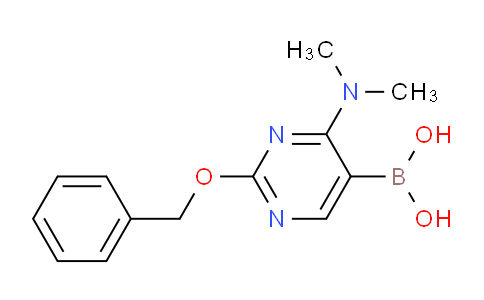 CAS No. 2096339-95-4, (2-(Benzyloxy)-4-(dimethylamino)pyrimidin-5-yl)boronic acid