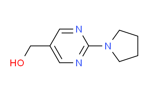 CAS No. 937796-11-7, (2-(Pyrrolidin-1-yl)pyrimidin-5-yl)methanol