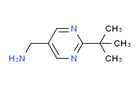 CAS No. 944899-70-1, (2-(tert-Butyl)pyrimidin-5-yl)methanamine