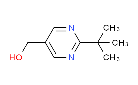 CAS No. 126230-74-8, (2-(tert-Butyl)pyrimidin-5-yl)methanol