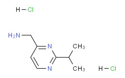 CAS No. 1332528-73-0, (2-Isopropylpyrimidin-4-yl)methanamine dihydrochloride