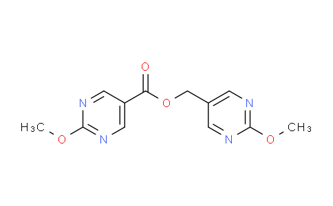 CAS No. 1707587-03-8, (2-Methoxypyrimidin-5-yl)methyl 2-methoxypyrimidine-5-carboxylate