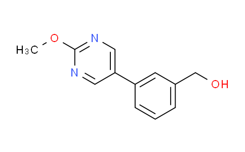 CAS No. 1349715-74-7, (3-(2-Methoxypyrimidin-5-yl)phenyl)methanol