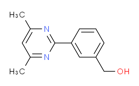 CAS No. 1349717-31-2, (3-(4,6-Dimethylpyrimidin-2-yl)phenyl)methanol