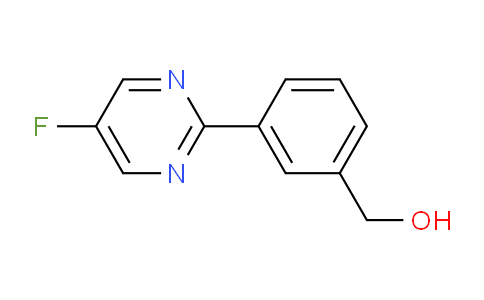 CAS No. 1349708-65-1, (3-(5-Fluoropyrimidin-2-yl)phenyl)methanol