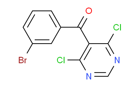 CAS No. 754190-28-8, (3-Bromophenyl)(4,6-dichloropyrimidin-5-yl)methanone