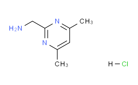CAS No. 878777-37-8, (4,6-Dimethylpyrimidin-2-yl)methanamine hydrochloride