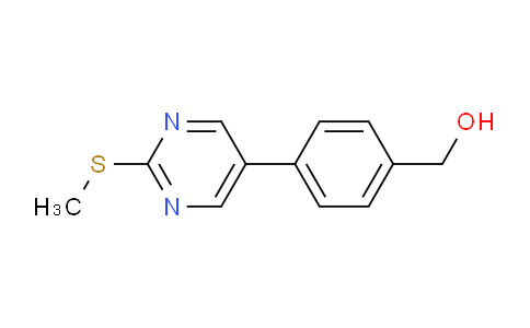 CAS No. 1349718-70-2, (4-(2-(Methylthio)pyrimidin-5-yl)phenyl)methanol