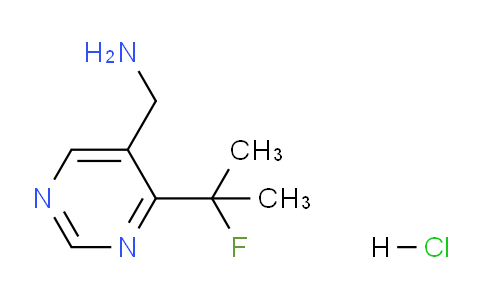 CAS No. 1427195-20-7, (4-(2-Fluoropropan-2-yl)pyrimidin-5-yl)methanamine hydrochloride