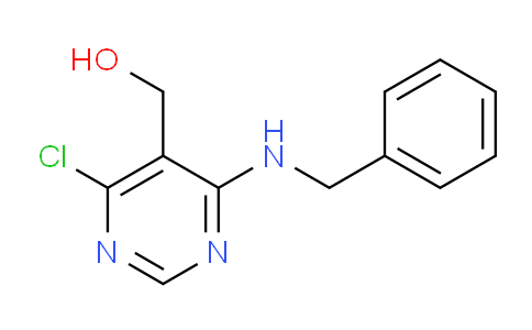CAS No. 1135283-48-5, (4-(Benzylamino)-6-chloropyrimidin-5-yl)methanol