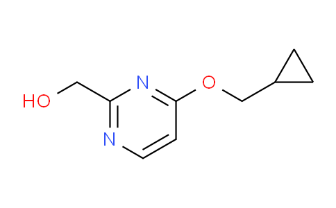 CAS No. 1245643-78-0, (4-(Cyclopropylmethoxy)pyrimidin-2-yl)methanol