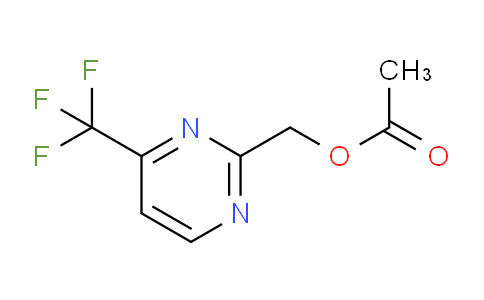 CAS No. 1333222-31-3, (4-(Trifluoromethyl)pyrimidin-2-yl)methyl acetate