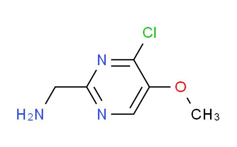 CAS No. 1353989-63-5, (4-Chloro-5-methoxypyrimidin-2-yl)methanamine