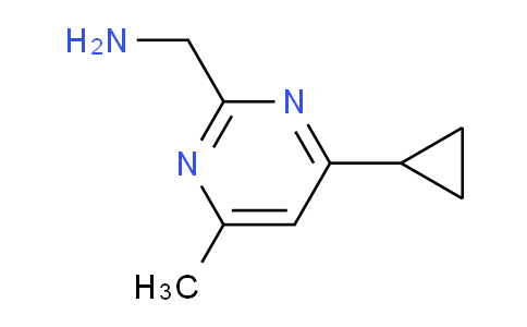 CAS No. 1269429-27-7, (4-Cyclopropyl-6-methylpyrimidin-2-yl)methanamine