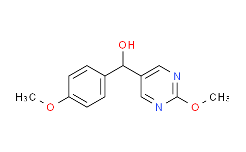 CAS No. 1956331-38-6, (4-Methoxyphenyl)(2-methoxypyrimidin-5-yl)methanol