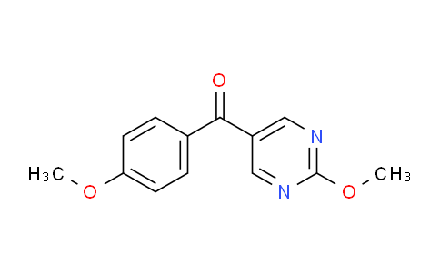 CAS No. 1956325-17-9, (4-Methoxyphenyl)(2-methoxypyrimidin-5-yl)methanone