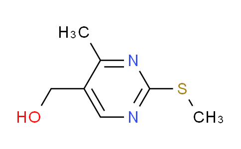 CAS No. 17759-40-9, (4-Methyl-2-(methylthio)pyrimidin-5-yl)methanol