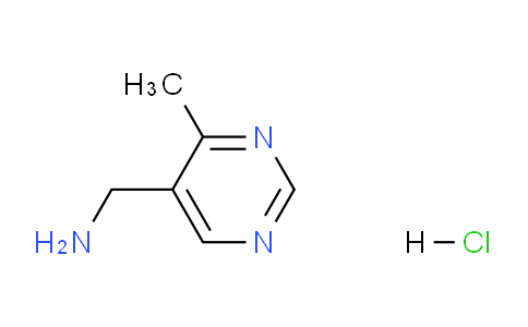 CAS No. 1427195-06-9, (4-Methylpyrimidin-5-yl)methanamine hydrochloride