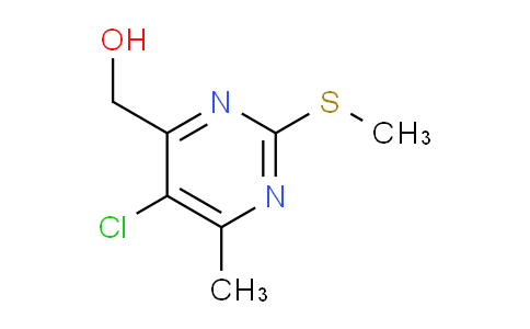 CAS No. 1374134-63-0, (5-Chloro-6-methyl-2-(methylthio)pyrimidin-4-yl)methanol