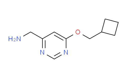 CAS No. 1439898-15-3, (6-(Cyclobutylmethoxy)pyrimidin-4-yl)methanamine