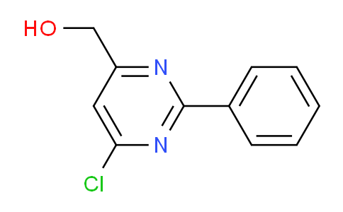 CAS No. 325685-75-4, (6-Chloro-2-phenylpyrimidin-4-yl)methanol