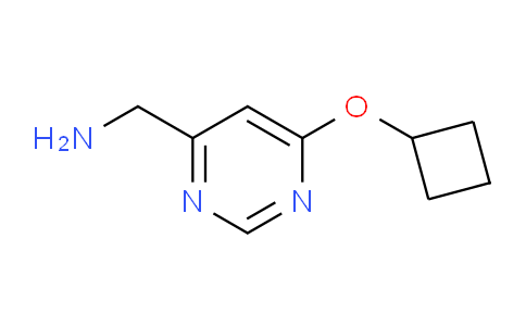 CAS No. 1439900-22-7, (6-Cyclobutoxypyrimidin-4-yl)methanamine
