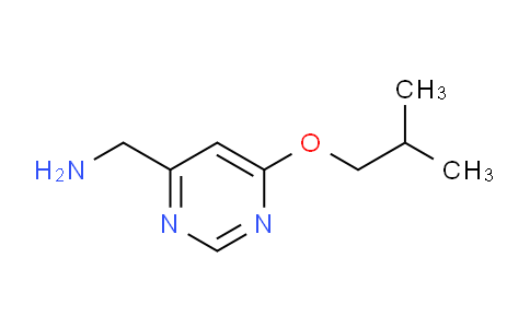 CAS No. 1439900-26-1, (6-Isobutoxypyrimidin-4-yl)methanamine