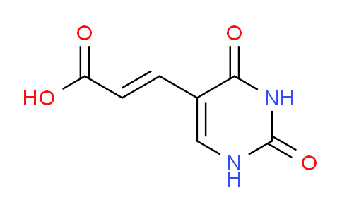 CAS No. 57412-59-6, (E)-3-(2,4-Dioxo-1,2,3,4-tetrahydropyrimidin-5-yl)acrylic acid