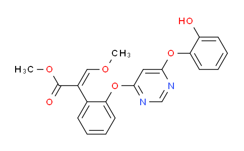 CAS No. 131860-40-7, (E)-Methyl 2-(2-((6-(2-hydroxyphenoxy)pyrimidin-4-yl)oxy)phenyl)-3-methoxyacrylate