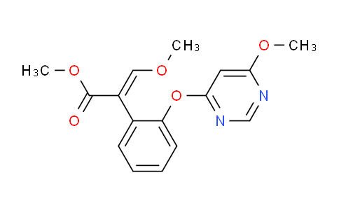 CAS No. 475479-10-8, (E)-Methyl 3-methoxy-2-(2-((6-methoxypyrimidin-4-yl)oxy)phenyl)acrylate