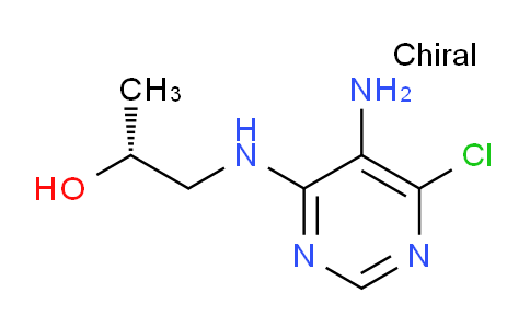 CAS No. 17435-30-2, (R)-1-((5-Amino-6-chloropyrimidin-4-yl)amino)propan-2-ol
