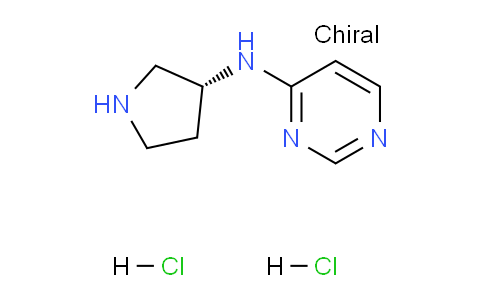 CAS No. 1448850-68-7, (R)-N-(Pyrrolidin-3-yl)pyrimidin-4-amine dihydrochloride