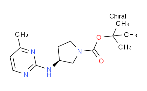 CAS No. 1261234-41-6, (S)-tert-Butyl 3-((4-methylpyrimidin-2-yl)amino)pyrrolidine-1-carboxylate