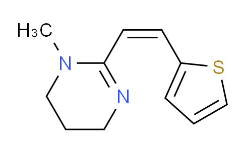 CAS No. 36700-38-6, (Z)-1-Methyl-2-(2-(thiophen-2-yl)vinyl)-1,4,5,6-tetrahydropyrimidine