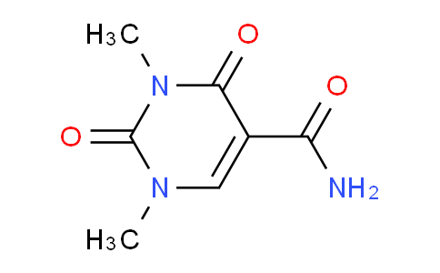 CAS No. 38009-11-9, 1,3-Dimethyl-2,4-dioxo-1,2,3,4-tetrahydropyrimidine-5-carboxamide
